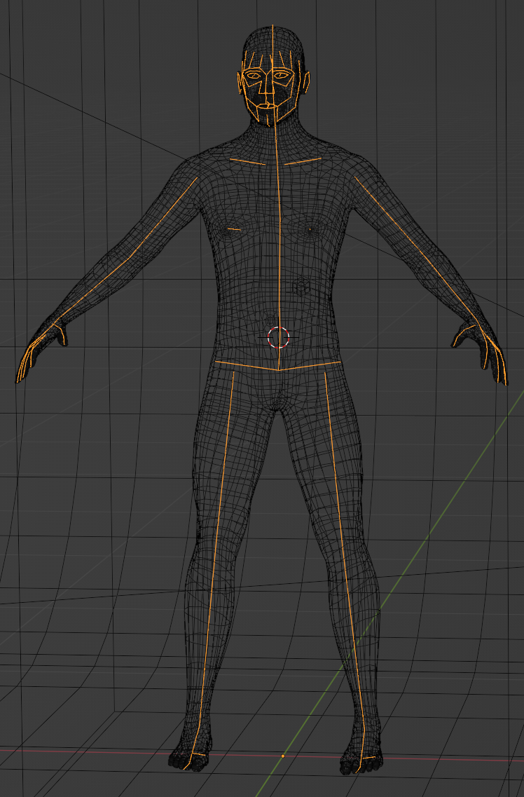 My attempt at a 3d Model for the human in blender. Might rig in the future.  : r/peopleplayground