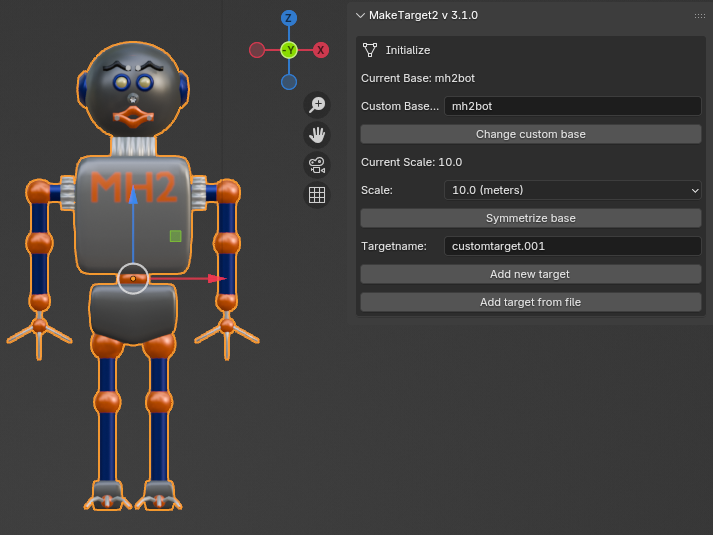 Load a custom basemesh.