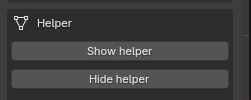 Show and hide the helper.
